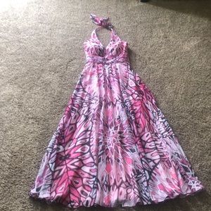 WHBM kaleidoscope dress